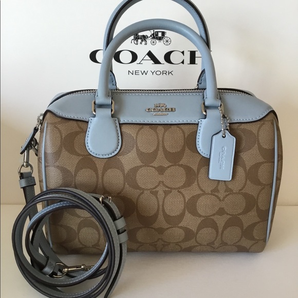 🌷Coach Mini Bennett Satchel In Signature NWT. - Picture 5 of 8